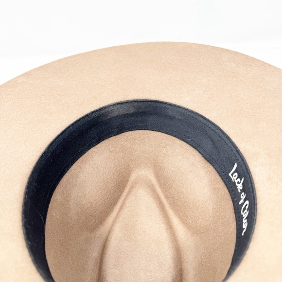 Lack of Color The Grove Fedora Hat Brown Wool w/ Suede Leather Band Sz Small - Picture 14 of 14